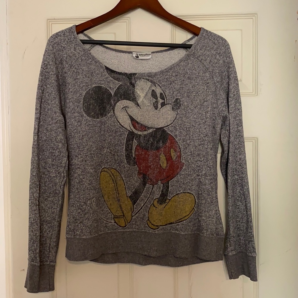 Gray Disney Parks Mickey Mouse Sweater